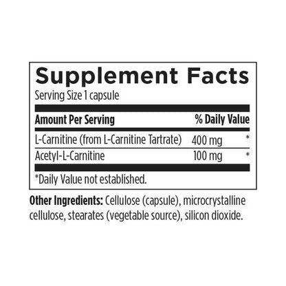 Designs for Health Carnitine Synergy 120 Capsules
