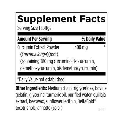 Designs for Health Curcum-Evail 400 120 Softgels