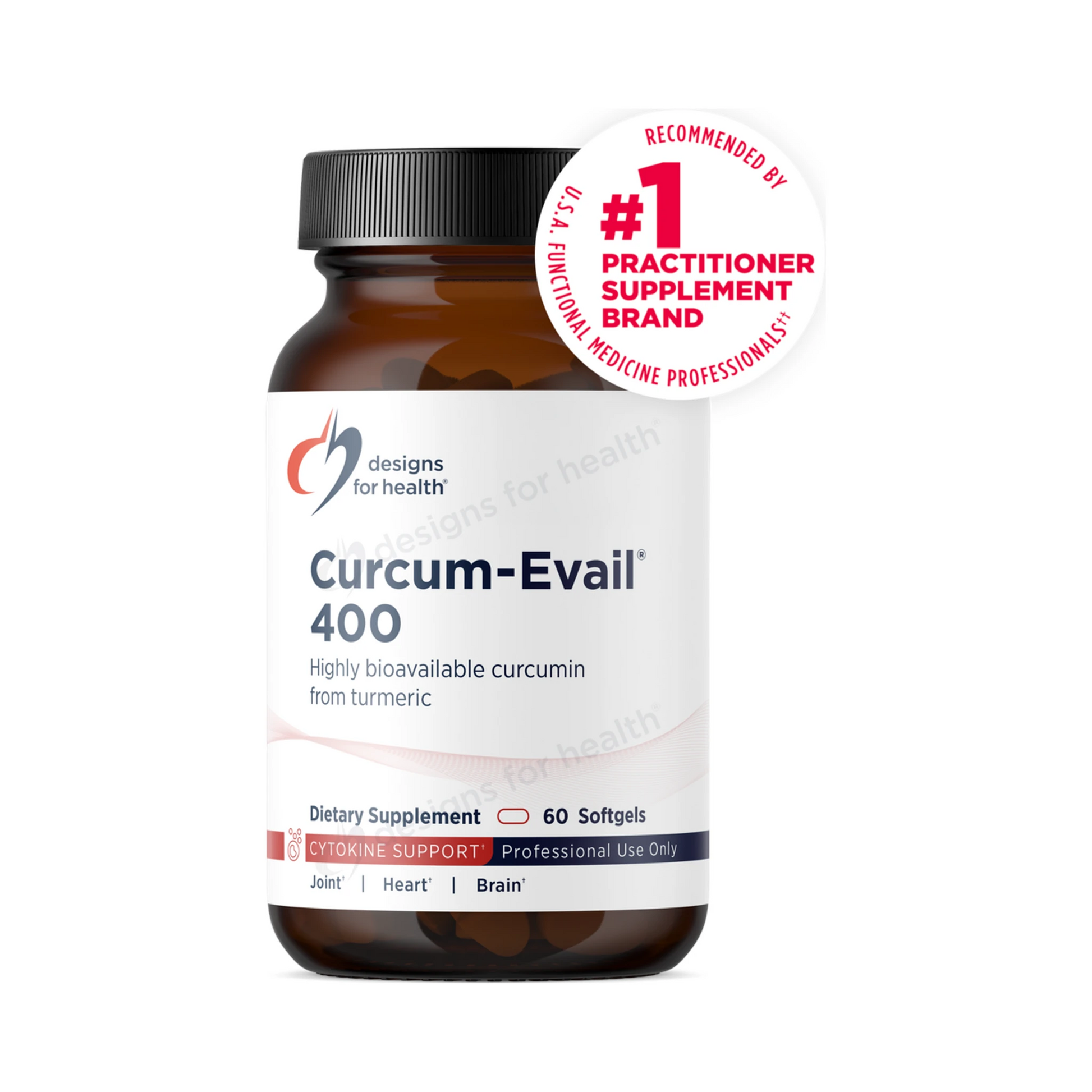 Designs for Health Curcum-Evail 400 60 Softgels