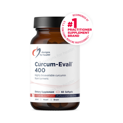 Designs for Health Curcum-Evail 400 60 Softgels
