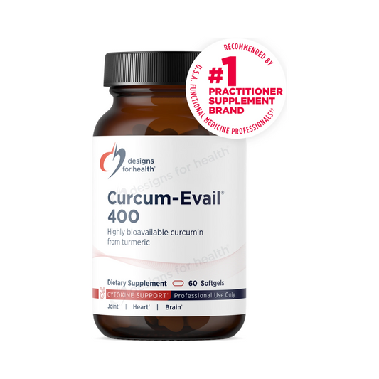 Designs for Health Curcum-Evail 400 60 Softgels