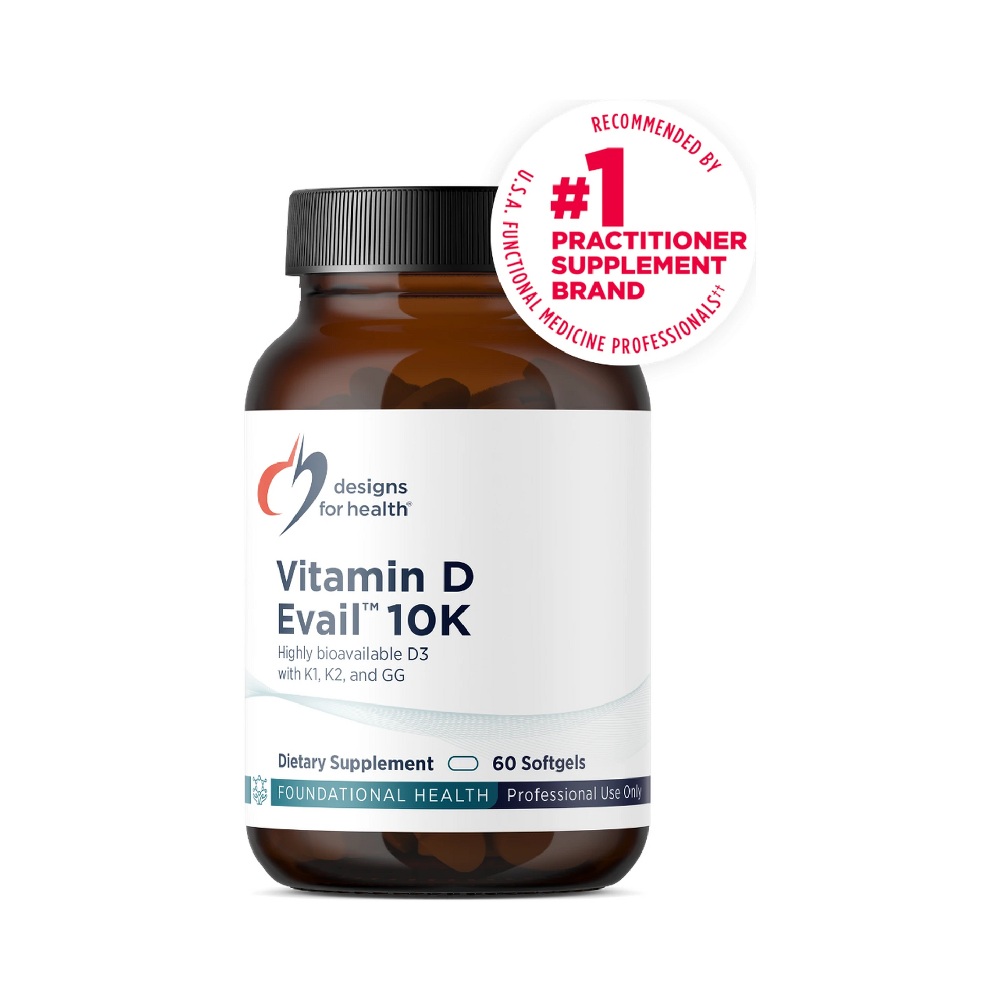 Designs for Health D-Evail 10K 60 Softgels