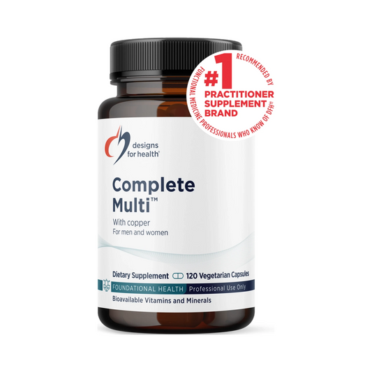 Designs for Health DFH Complete Multi with Copper 120 Capsules