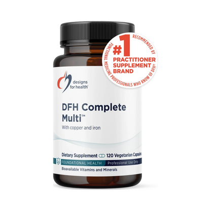 Designs for Health DFH Complete Multi with Copper + Iron 120 Capsules