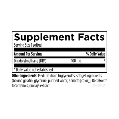 Designs for Health DIM-Evail 60 Softgels