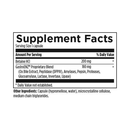 Designs for Health Digestzymes 60 Capsules