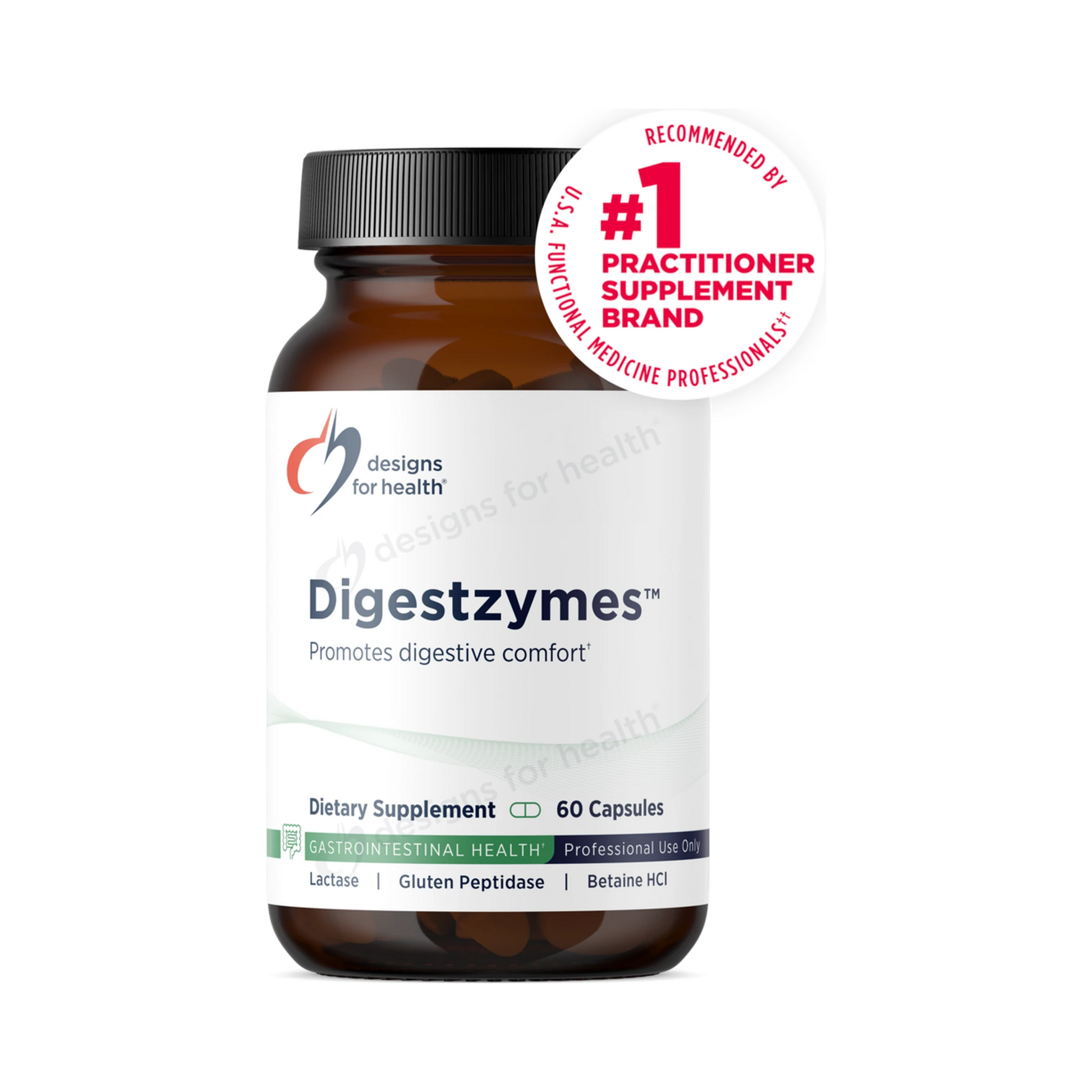 Designs for Health Digestzymes 60 Capsules