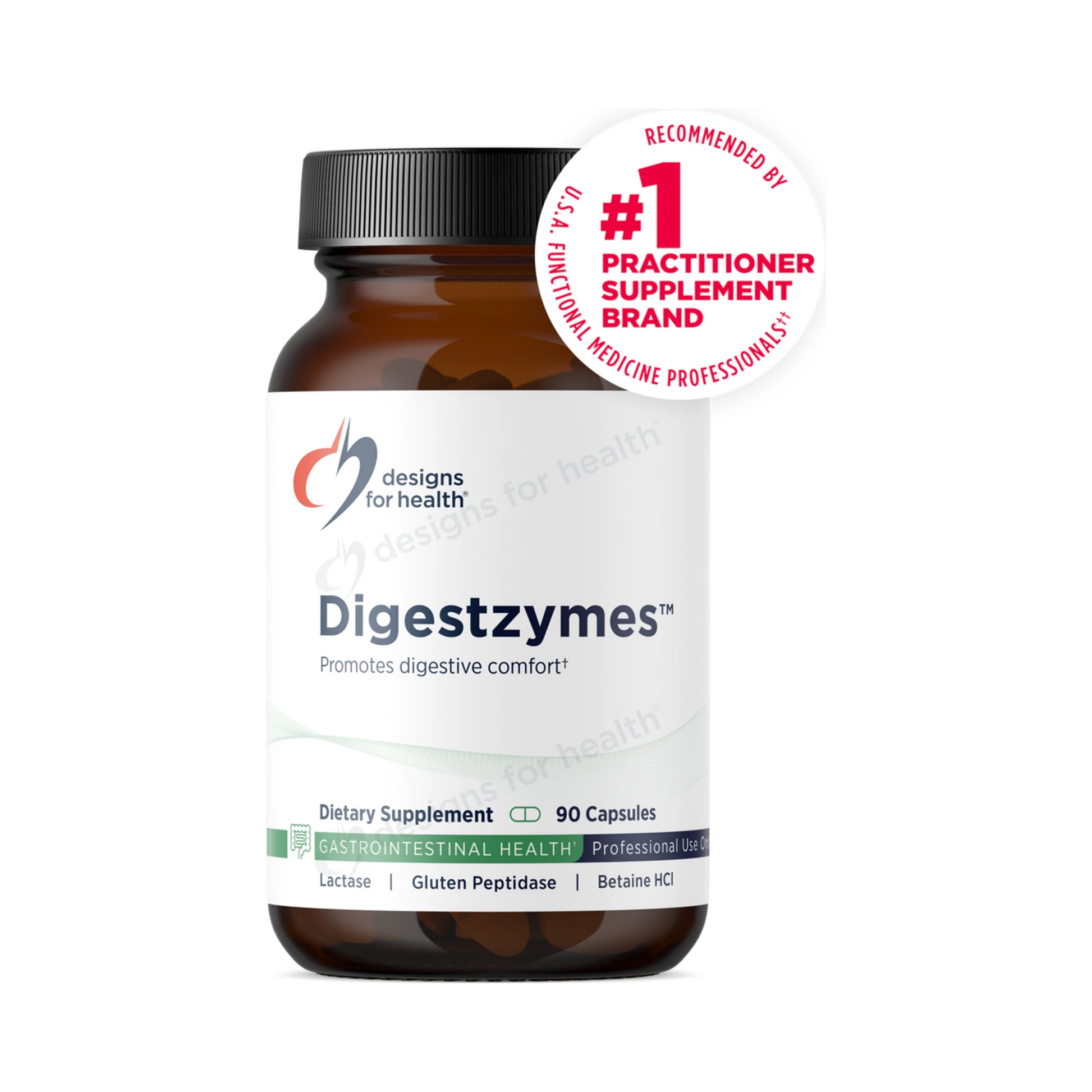 Designs for Health Digestzymes 90 Capsules