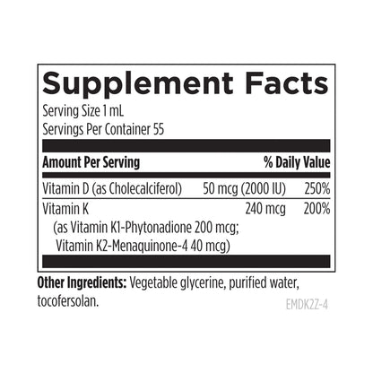 Designs for Health Emulsi-D3 Synergy 55mL Liquid