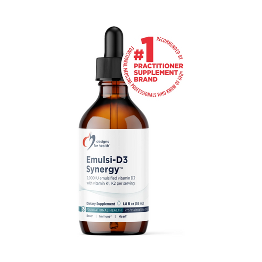 Designs for Health Emulsi-D3 Synergy 55mL Liquid