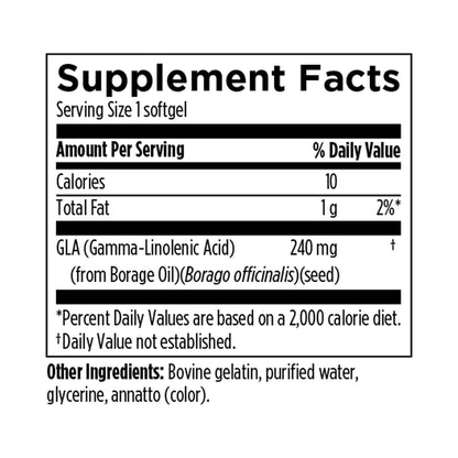 Designs for Health GLA 240 60 Softgels