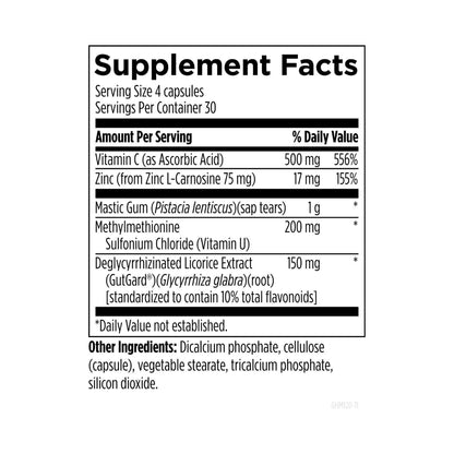 Designs for Health GastroMend-HP 120 Capsules