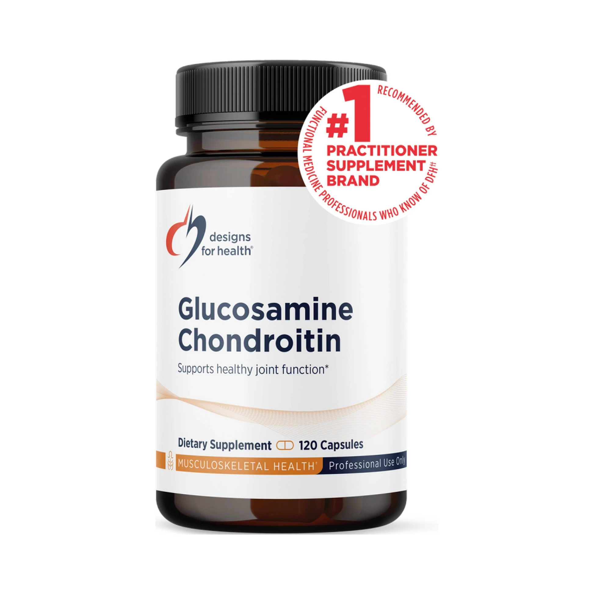 Designs for Health Glucosamine Chondroitin 120 Capsules
