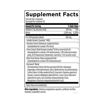 Designs for Health H-S-N Radiance 60 Capsules