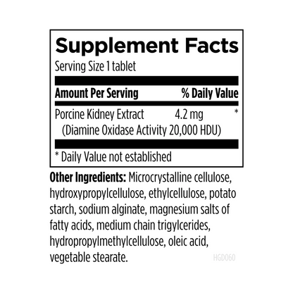 Designs for Health HistaGest-DAO 60 Capsules