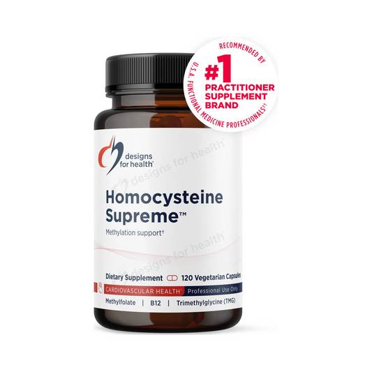 Designs for Health Homocysteine Supreme 120 Capsules