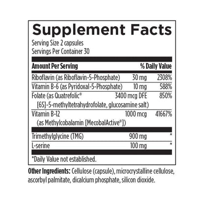 Designs for Health Homocysteine Supreme 60 Capsules
