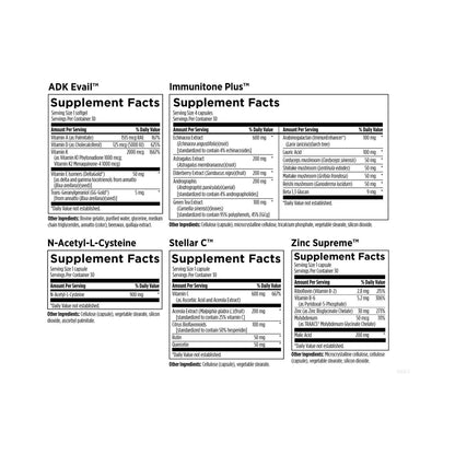Designs for Health Immune Support Packets 30 Packets