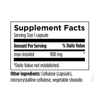 Designs for Health Inositol 120 Capsules