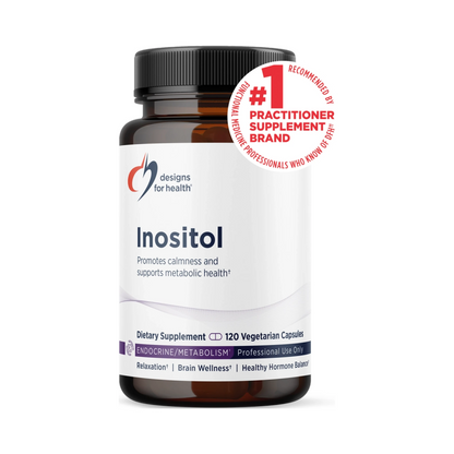 Designs for Health Inositol 120 Capsules