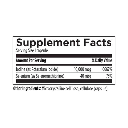 Designs for Health Iodine Synergy 120 Capsules