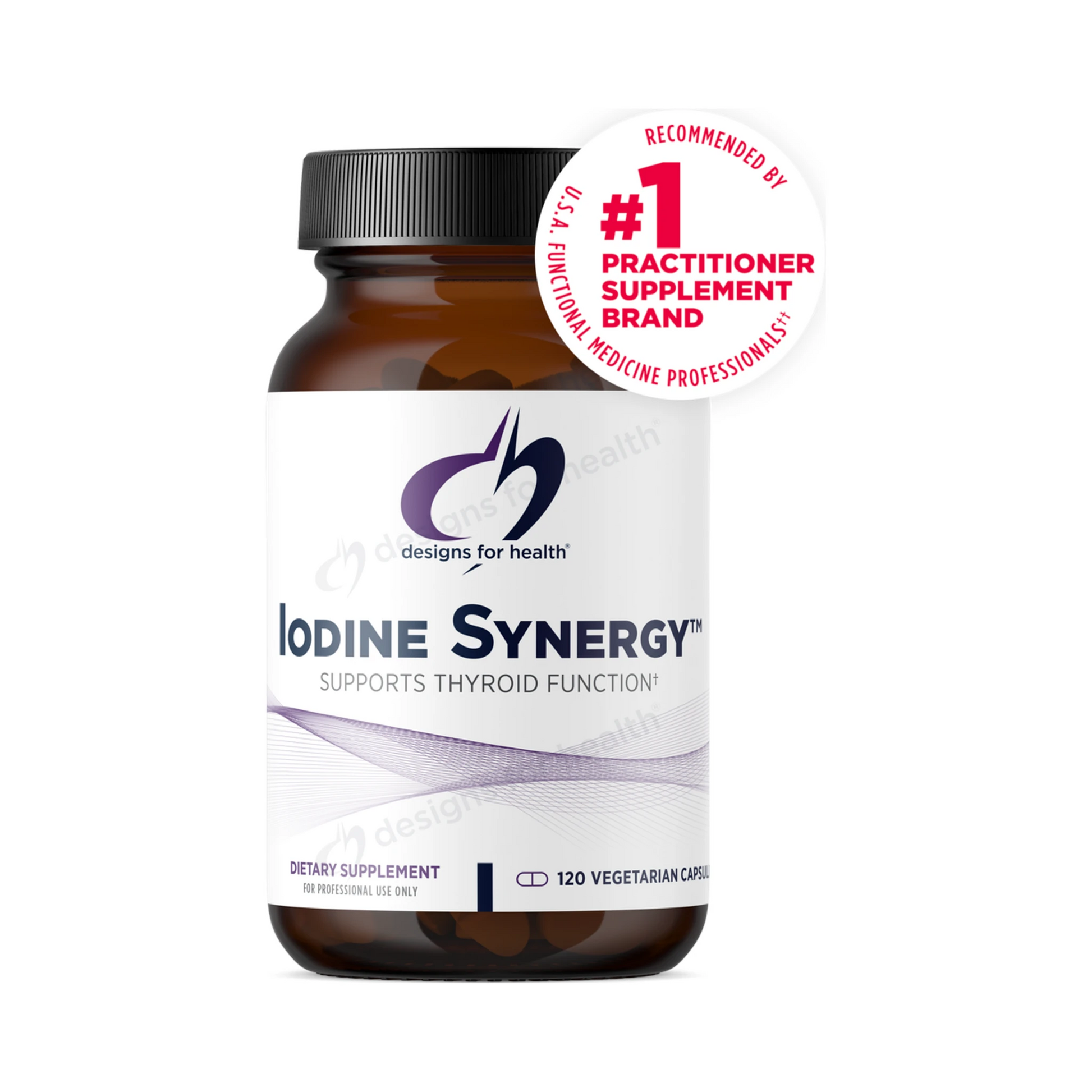 Designs for Health Iodine Synergy 120 Capsules