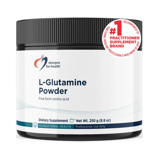 Designs for Health L-Glutamine 250g Powder