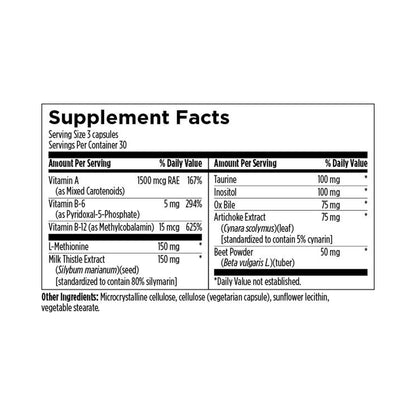 Designs for Health LV-GB Complex 90 Capsules