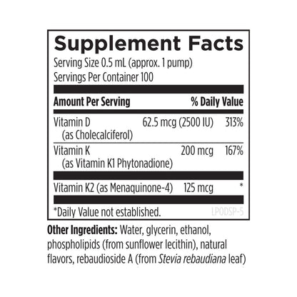 Designs for Health Liposomal D Supreme 50mL