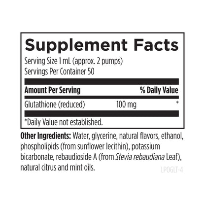 Designs for Health Liposomal Glutathione 50mL Liquid
