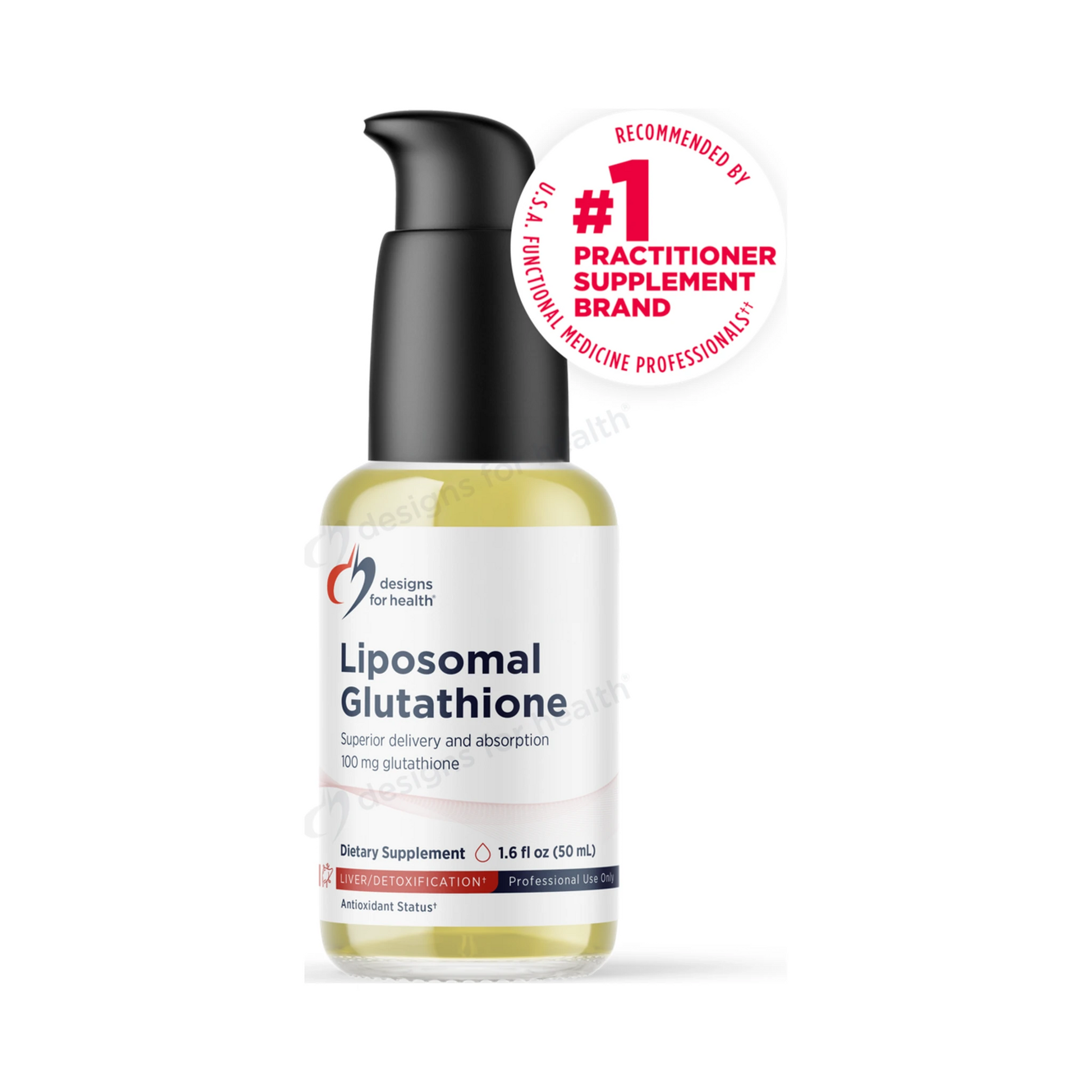 Designs for Health Liposomal Glutathione 50mL Liquid