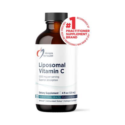 Designs for Health Liposomal Vitamin C 120mL Liquid