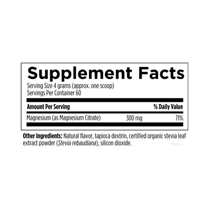 Designs for Health MagCitrate Powder 240g Powder