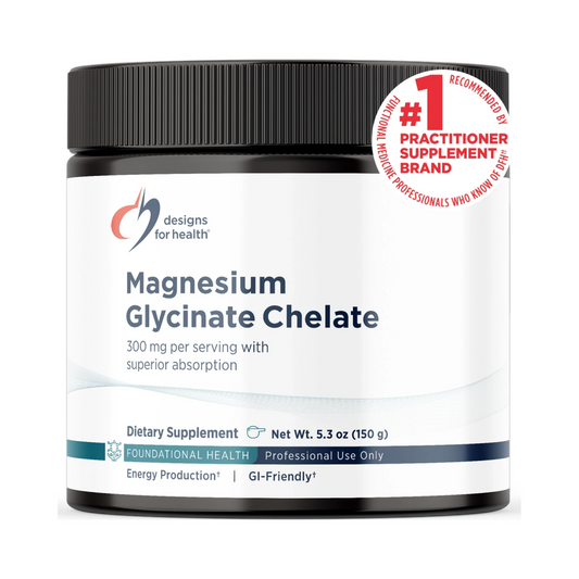 Designs for Health Magnesium Glycinate 150g Powder
