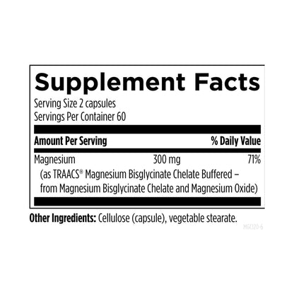 Designs for Health Magnesium Glycinate Complex 120 Capsules