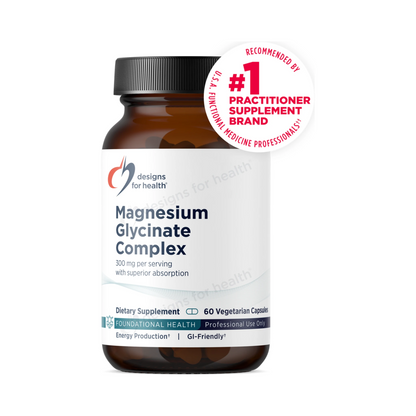 Designs for Health Magnesium Glycinate Complex 60 Capsules