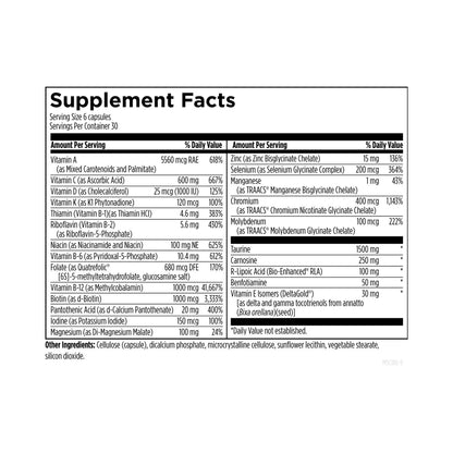 Designs for Health Metabolic Synergy 180 Capsules
