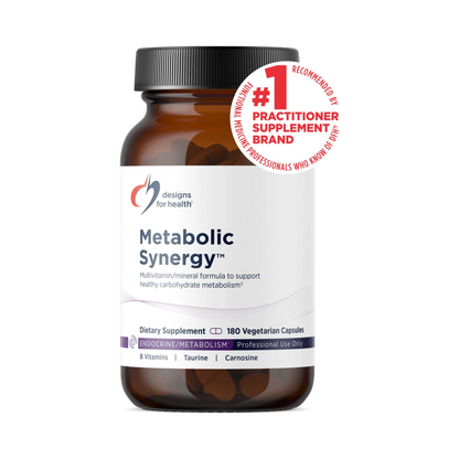 Designs for Health Metabolic Synergy 180 Capsules