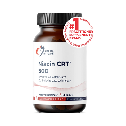 Designs for Health Niacin CRT 60 Tablets