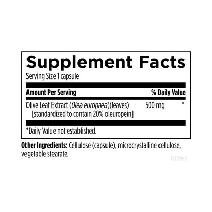 Designs for Health Olive Leaf Extract 90 Capsules