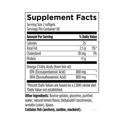 Designs for Health OmegAvail Hi-Po 120 Softgels