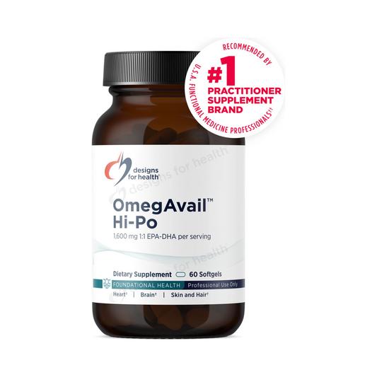 Designs for Health OmegAvail Hi-Po 60 Softgels
