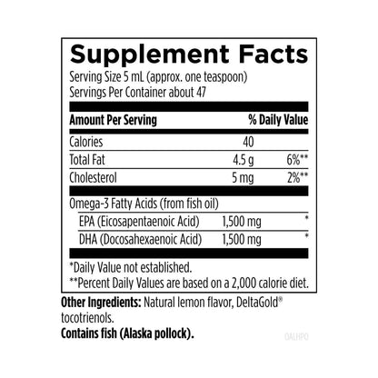 Designs for Health OmegAvail Hi-Po Liquid 237mL