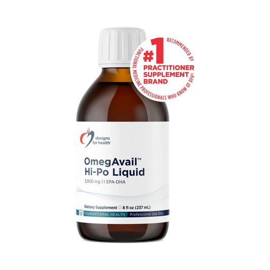 Designs for Health OmegAvail Hi-Po Liquid 237mL