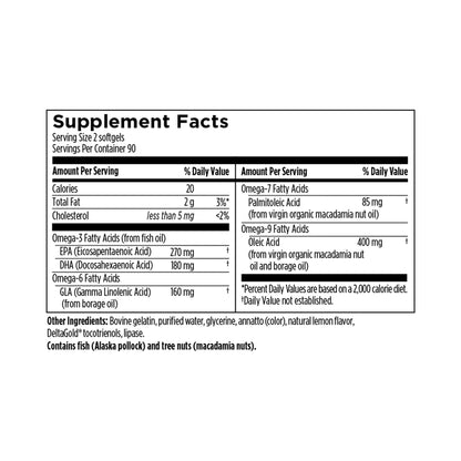 Designs for Health OmegAvail Synergy 180 Softgels