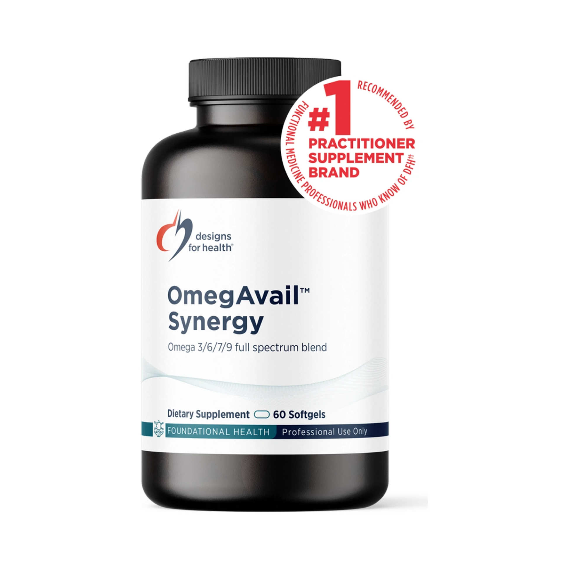 Designs for Health OmegAvail Synergy 60 Softgels
