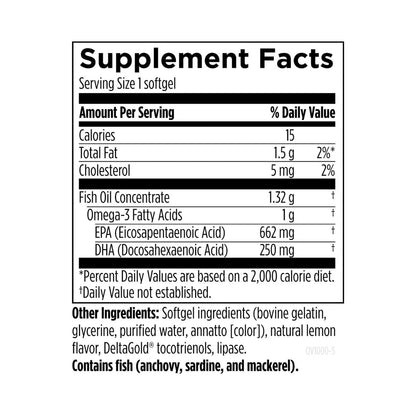 Designs for Health OmegAvail TG1000 60 Softgels
