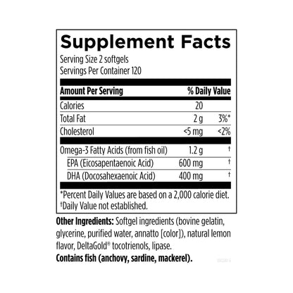 Designs for Health OmegAvail Ultra 240 Softgels