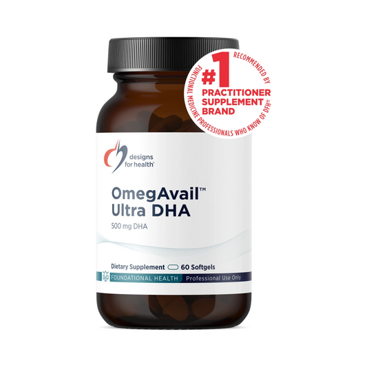 Designs for Health OmegAvail Ultra DHA 60 Softgels