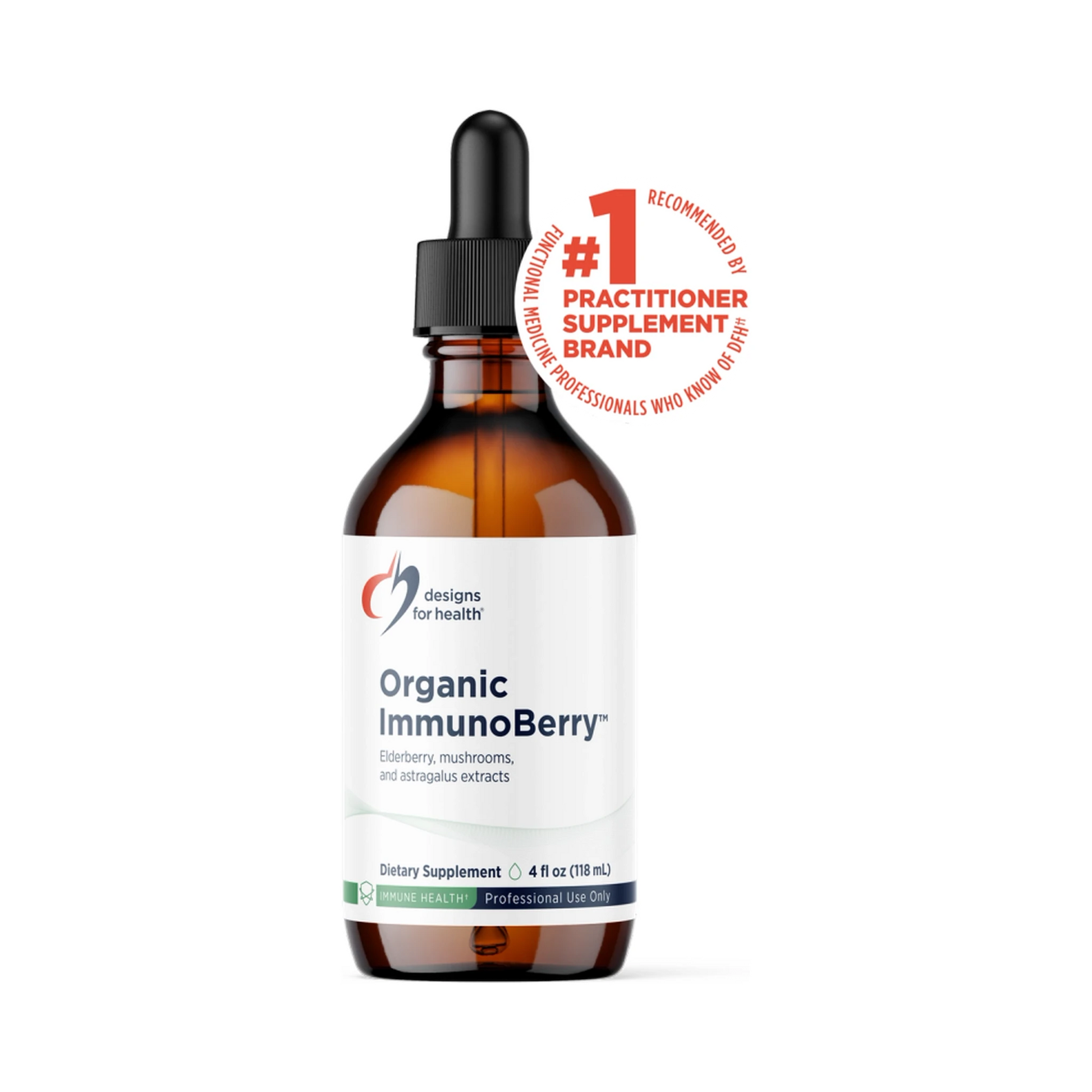 Designs for Health Organic ImmunoBerry Liquid 118mL